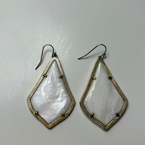 Kendra Scott Limited Edition Alex Drop, Gold + Ivory Pearl